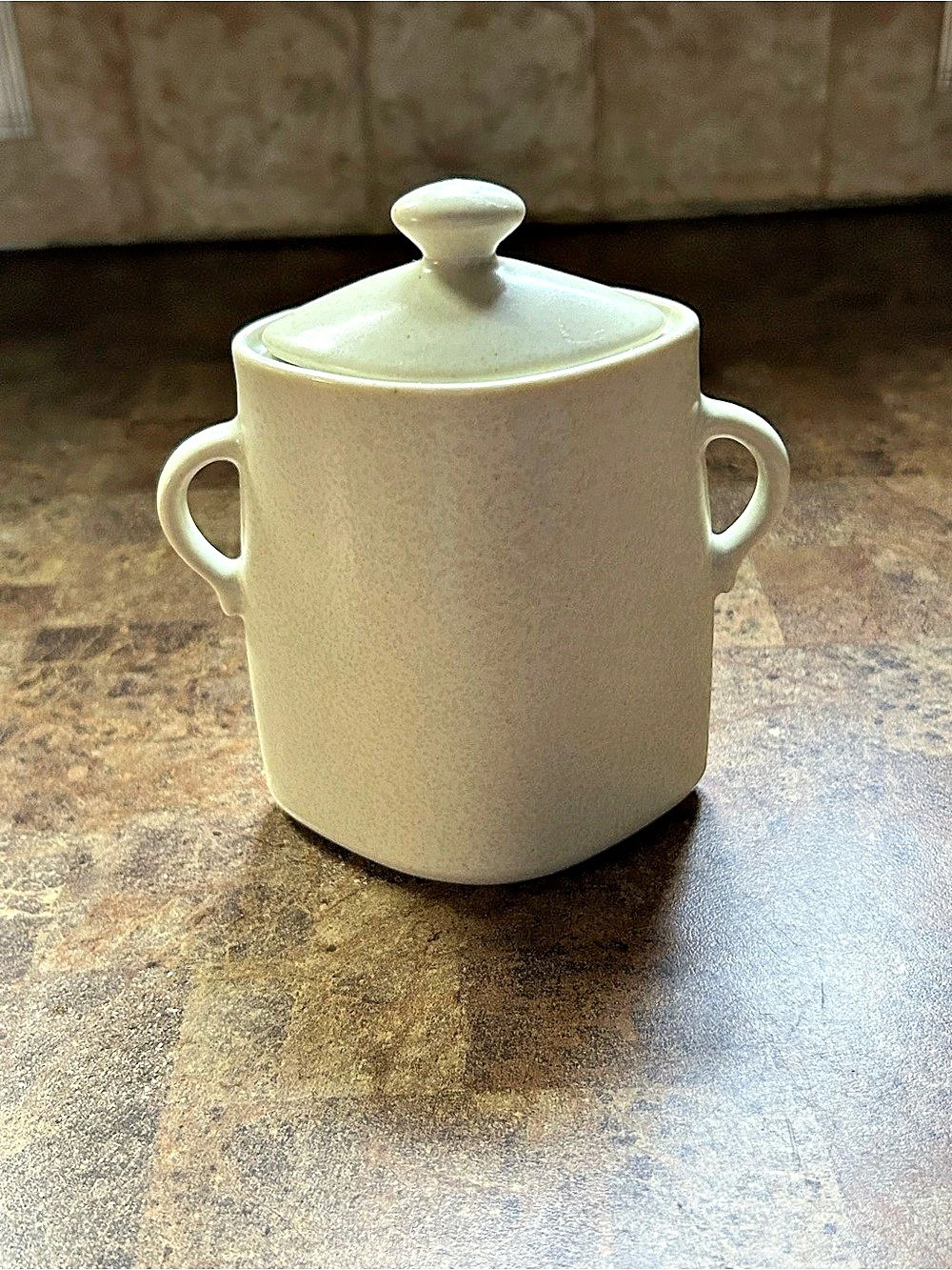 Japan Ceramic Covered Sugar Pitcher